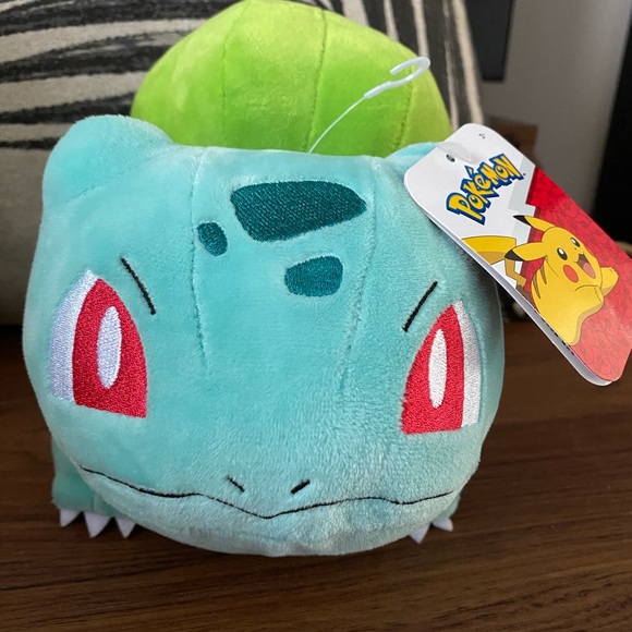 BNWT Pokémon Plushies! Bulbasaur, Pikachu with Sunhat and Torchic - Picture 2 of 4
